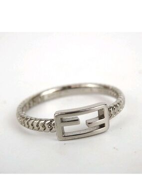 Authentic FENDI ring metal